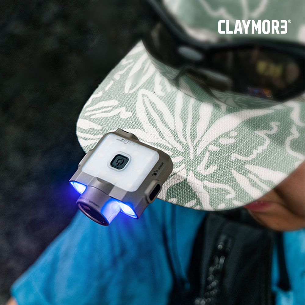 크레모아 캡온 120D UV 야간낚시 랜턴 C타입충전식