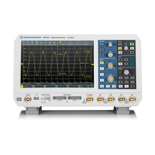 R&S®RTB2000 디지털 오실로스코프, Digital Oscilloscope