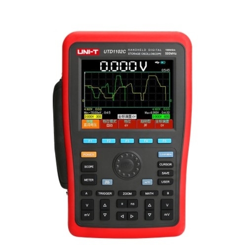 [UNI-T] UTD1202C 휴대용 디지털 오실로스코프, Digital Oscilloscope