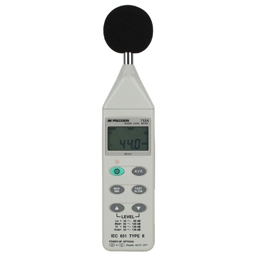 [B&K PRECISION] 732A 소음계, Datalogging Digital Sound Level Meter