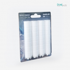 워터린 녹물케어 샤워 겸용 주방필터 4개입