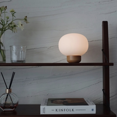 라디룸 에스엘 번 포터블 테이블램프 SL.Bun Portable Lamp (전구포함) - 우드