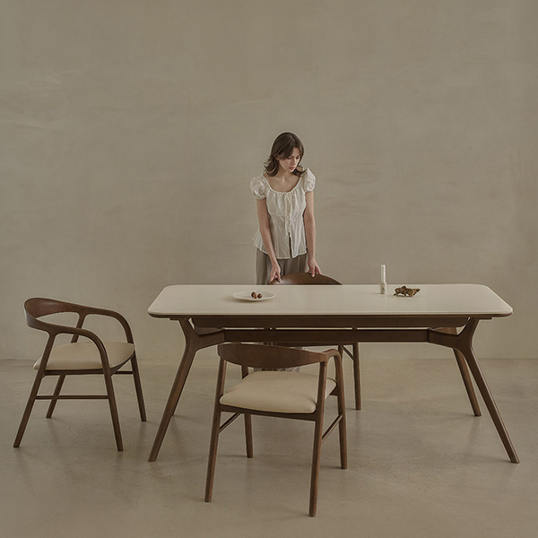 (1월특가) [단독최저] [1만원 적립금] 아이엔지홈 노아 세라믹 식탁 세트 토피브라운 (식탁1+의자4) (-2/2)