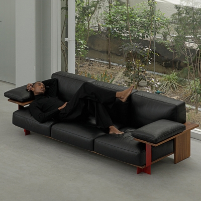 (슈퍼세일) [단독최저] 카레클린트 JC901 RED METAL SOFA (-4/2)
