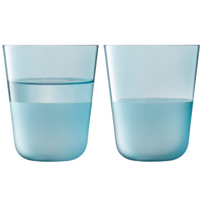 엘에스에이 아크 콘트라스트 텀블러 380ml 스카이 (2개 세트)
