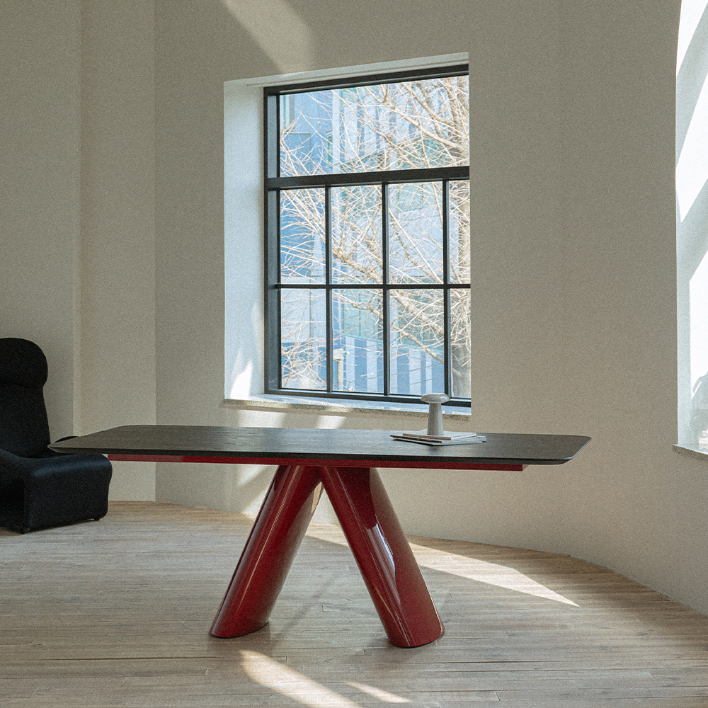 (페스타세일) [적립금 15만원] 헨지디자인 비노 레드 다이닝 블랙 오크 테이블 / Vino Red Dining Table - Black Oak (-4/30)