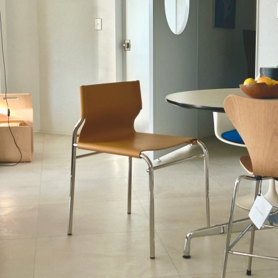 (1월특가) [단독최저] 헨지디자인 비노 스퀘어 체어 (라이트 그레이 / 네이비 / 머스터드) (-1/31)