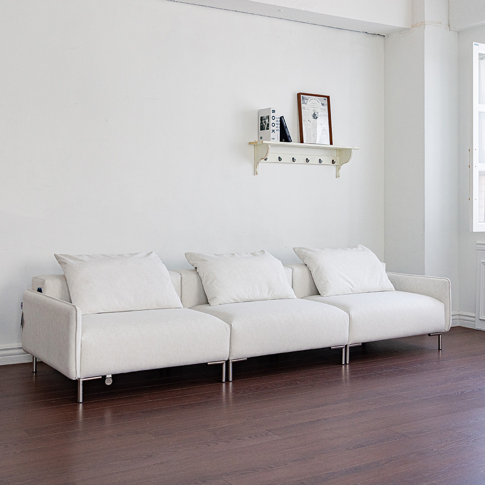 (슈퍼세일) [단독최저] 프리덴소파 니케 4인용 패브릭소파 Nike Sofa - 4 seater (-4/2)