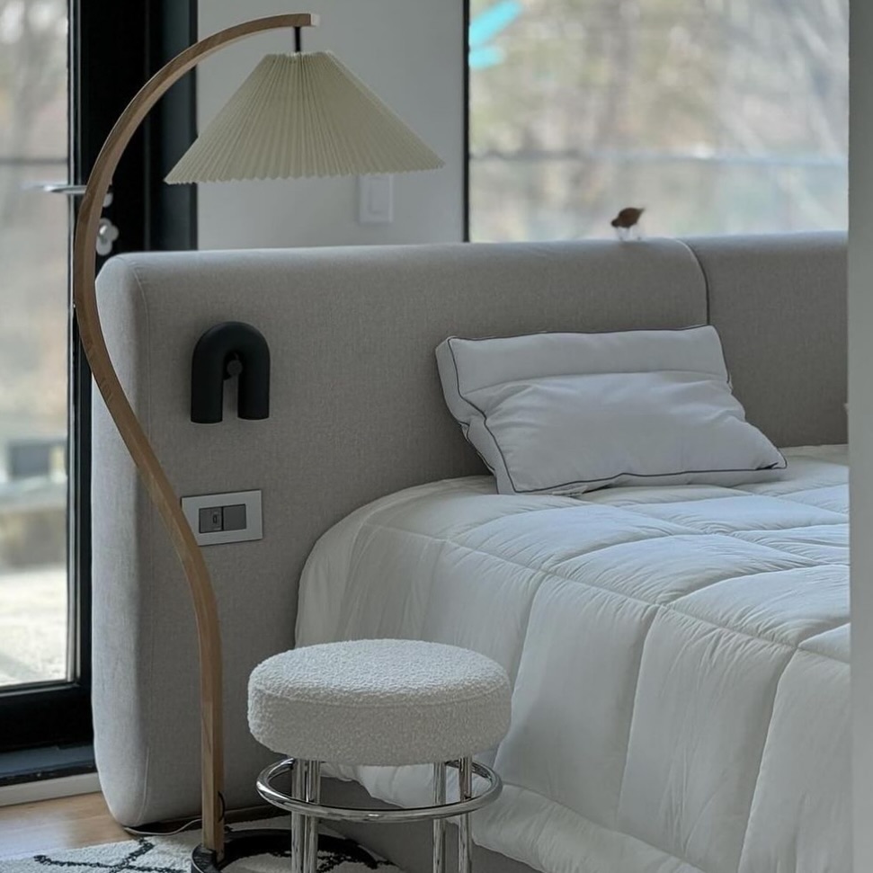 슬립디노 커브 라이팅 베드 / CURVE LIGHTING BED (+LIFT UP)