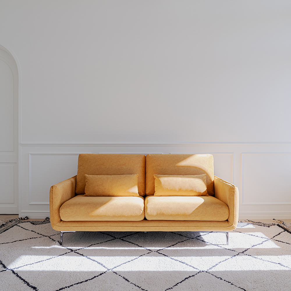 (슈퍼세일) 헨지디자인 밀크 갤럭시 패브릭 3인용 소파 / Milk Sofa - Galaxy Fabric (-4/2)