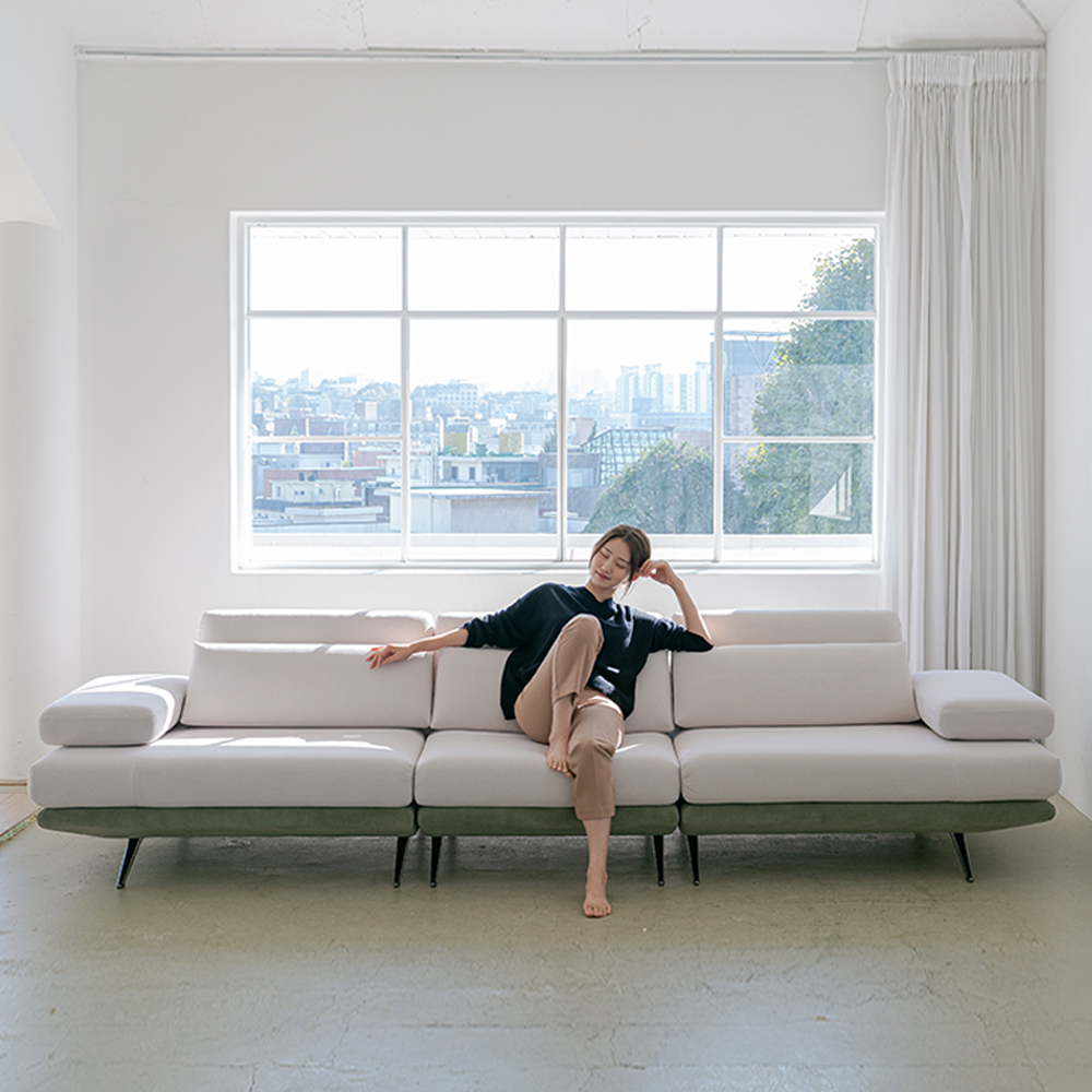 (슈퍼세일) 헨지디자인 라파엘 리프트 4인 매버릭 패브릭소파 / Rafael Sofa - Maveric Fabric (-4/2)