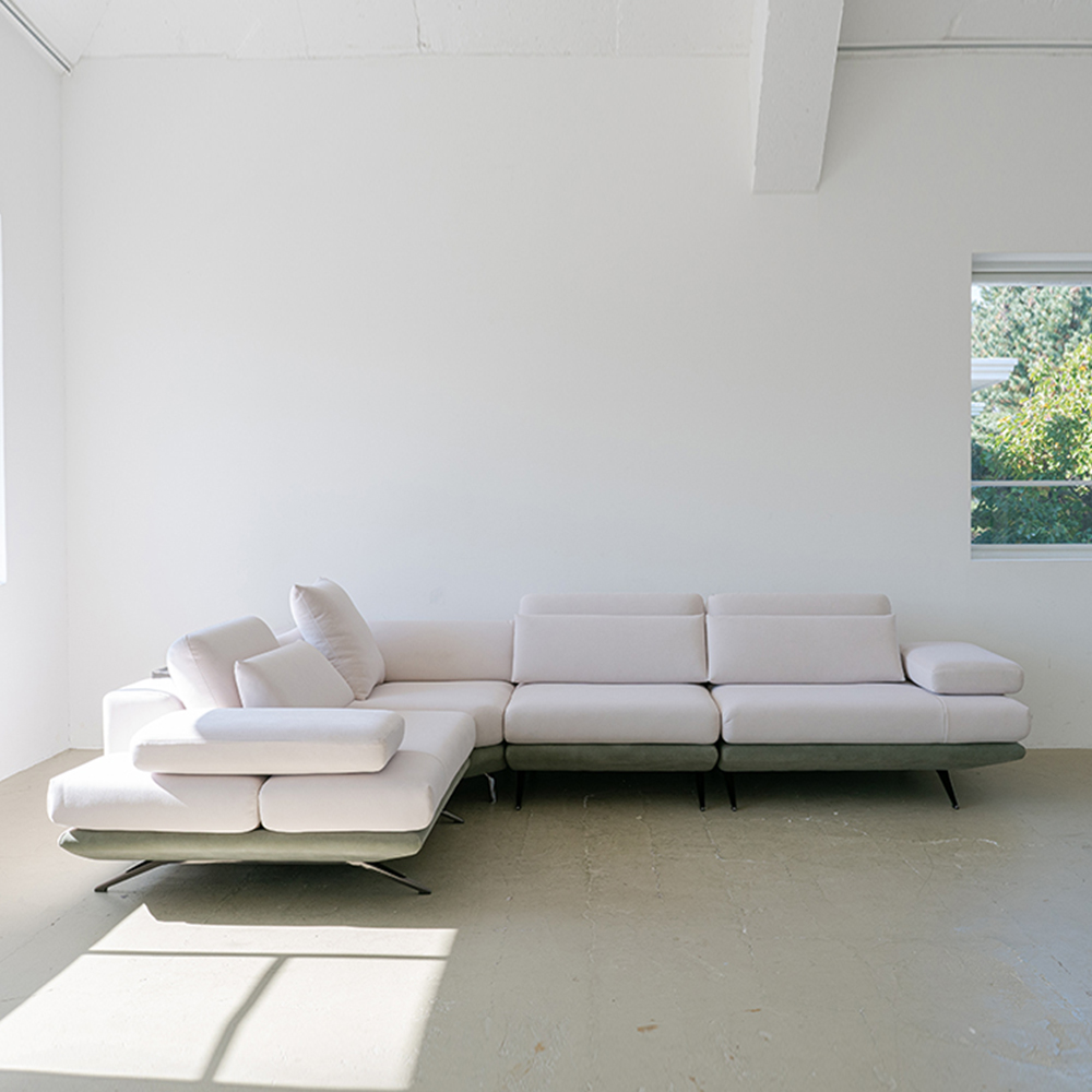 (빅세일) [단독최저] 헨지디자인 라파엘 리프트 4인 코너형 매버릭 패브릭소파 / Rafael Sofa - Maveric Fabric (-6/2)