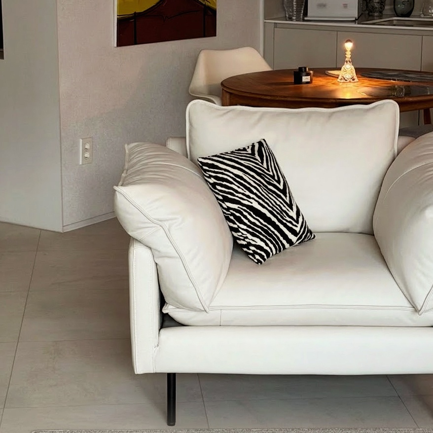 (페스타세일) [쿠폰] [적립금 10만] 세마나 루네스 프리미엄 가죽 소파 SEMANA Luness Sofa 1 Seater (~4/30)