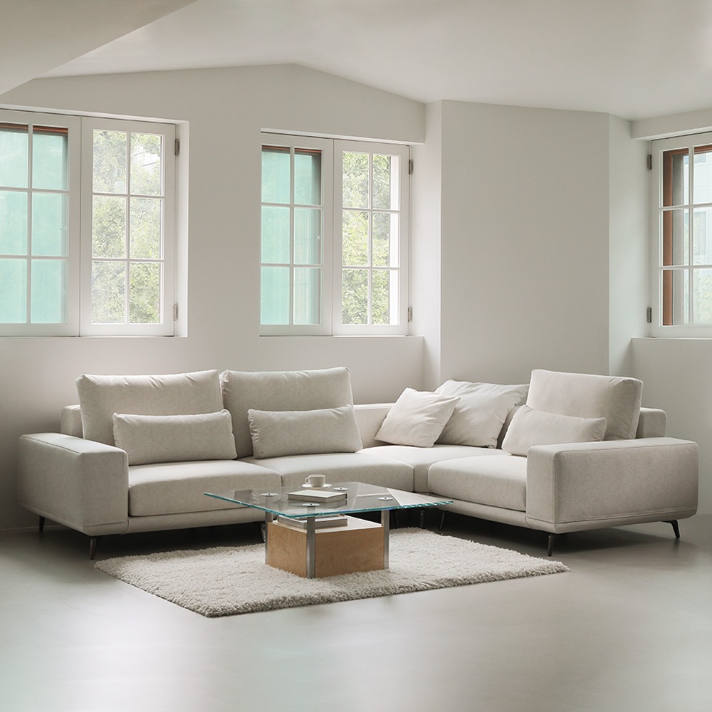 (12월특가) 라미에스 버즈비 워셔블 이지클린 패브릭 소파 (4/5인) (-12/21)