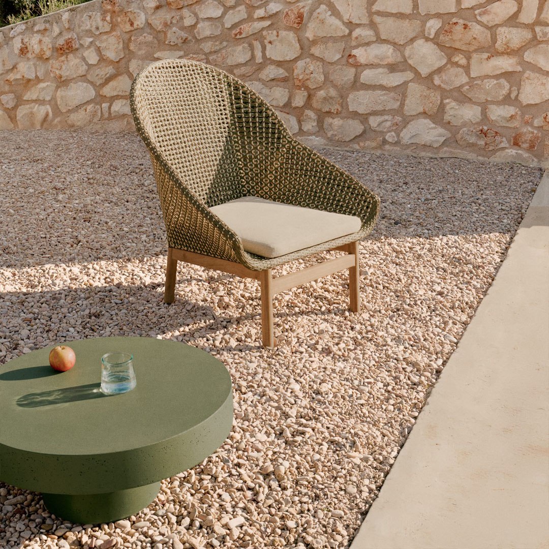 [단독쿠폰] 케이브홈 올비아 인조라탄 암체어 (높은등받이)