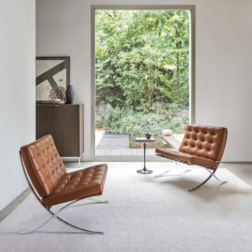 놀 바르셀로나 체어 Knoll Barcelona Chair