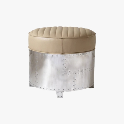 [de Bejarry] 프랑스 드비저리 DC3 원형 스툴 (크림)