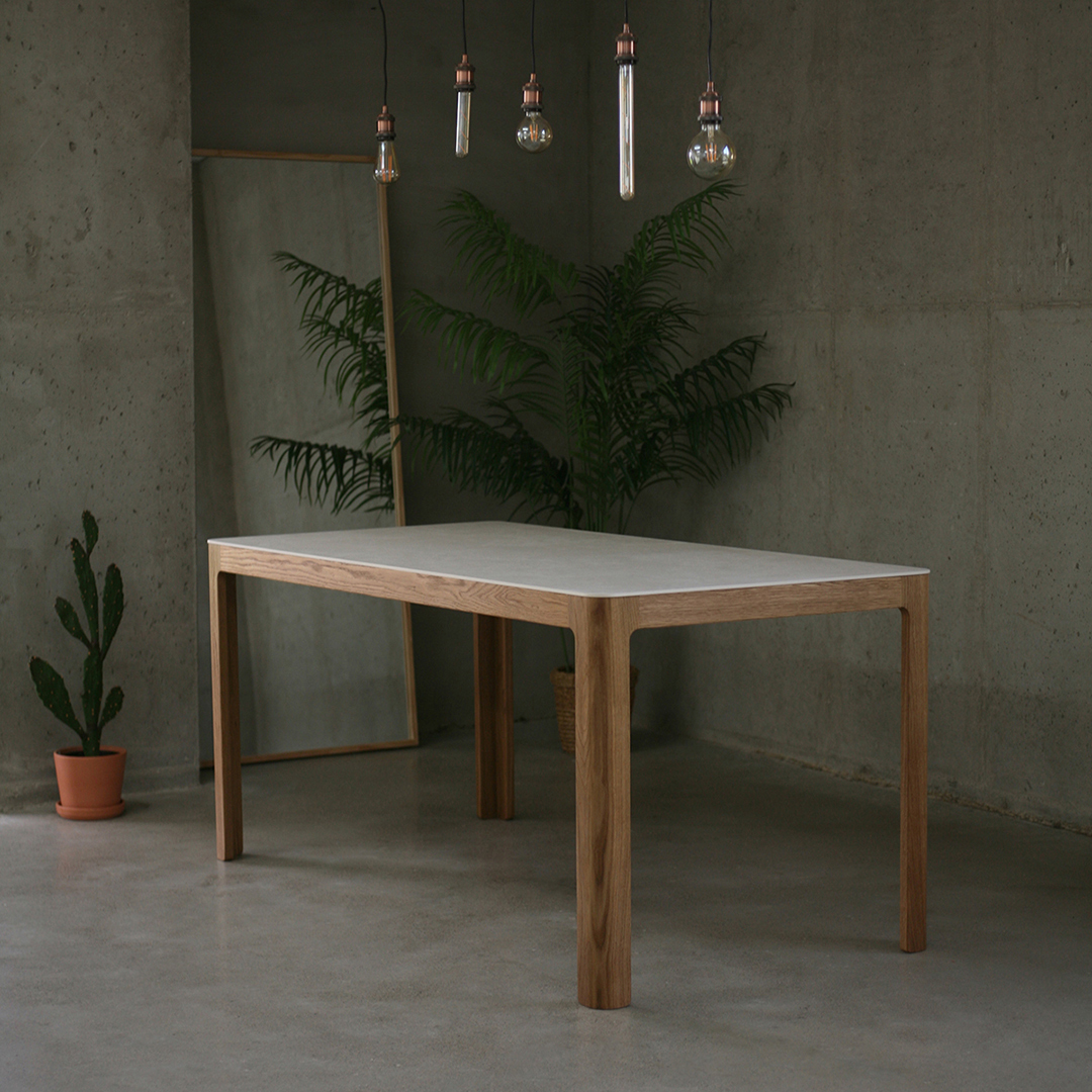 비엘오 뷔렌 테이블 화이트 오크 / BUREN TABLE WHITE OAK