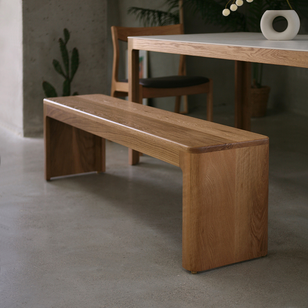 비엘오 뷔렌 벤치 화이트 오크 / BUREN BENCH WHITE OAK