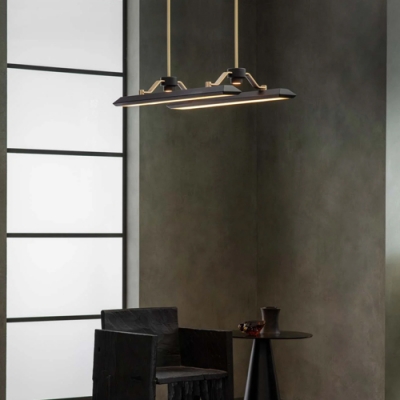 (7월특가) 버트프랭크 리나토 리니어 펜던트조명 Bert Frank Rinato Linear Pendant Black