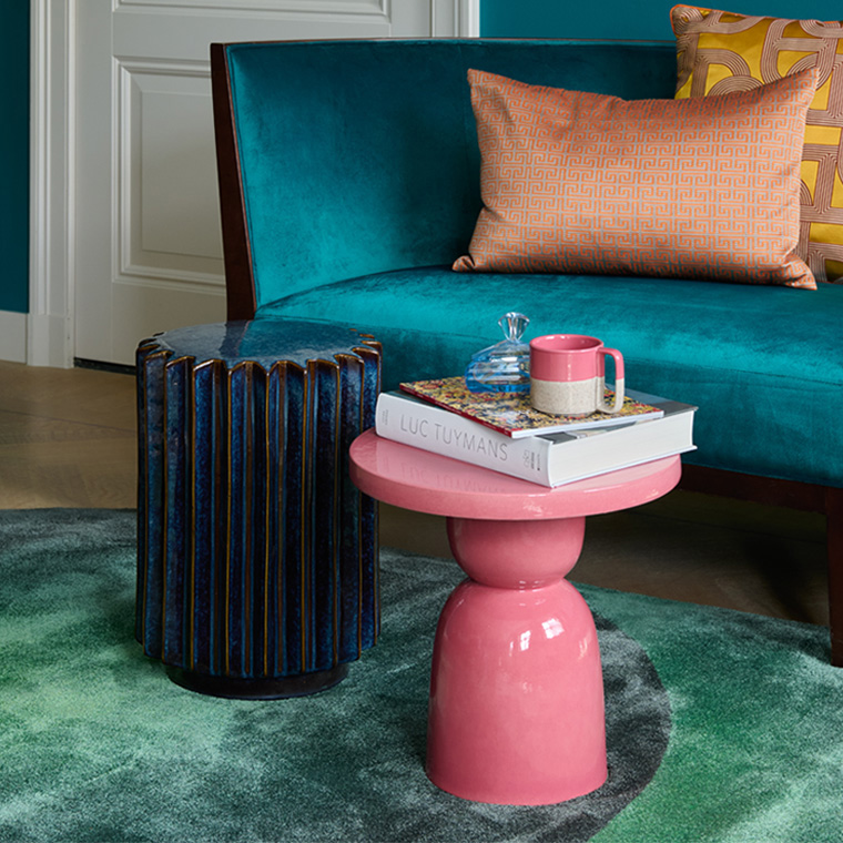 (2월특가) [단독쿠폰] 폴스포텐 폰 사이드 테이블 (pink)