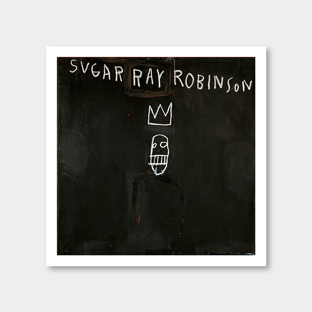 오픈에디션 / 장 미쉘 바스키아 / Sugar Ray Robinson, 1982 (액자포함)