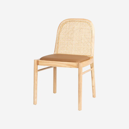 리프 라탄 체어