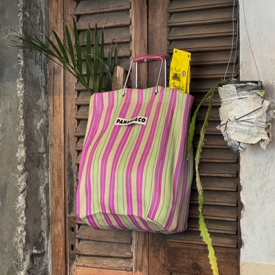 [TVS] 나일론 핸들 백 / Nylon Handle Bag - M