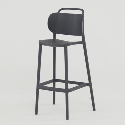 루프 플라스틱 바 체어