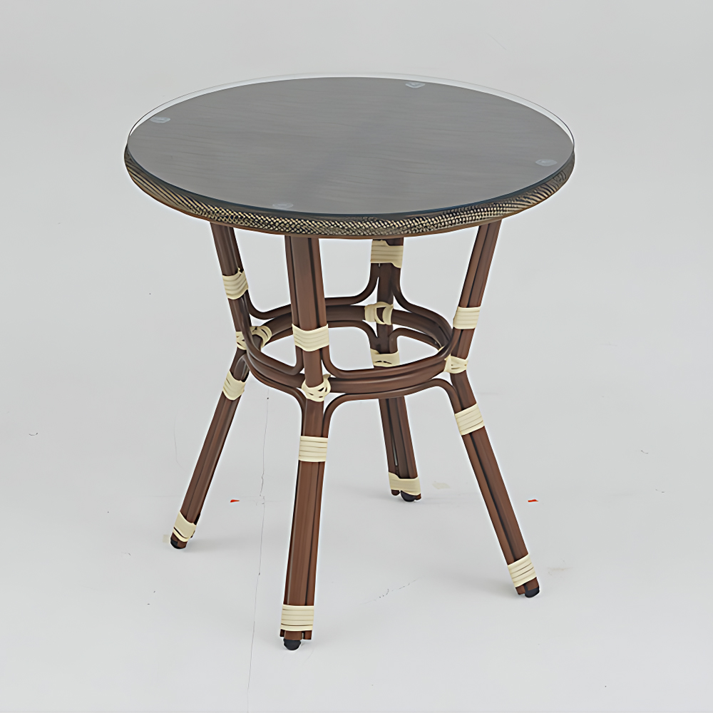 멜로우 아웃도어 원형 테이블