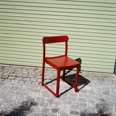 [아울렛] 아르텍 아틀리에 체어 Atelier Chair Dark Red