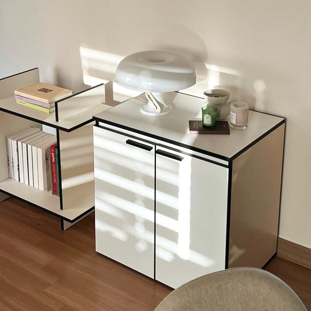 오그레 코코넛 사각 수납장 (600mm)