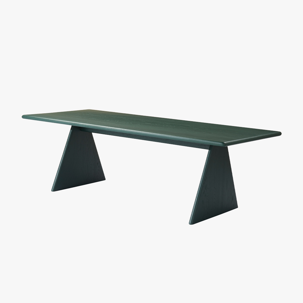 [Commune] 코뮨 노트 코니카 다이닝 테이블 식탁 - 1800x900 (Oak Green)