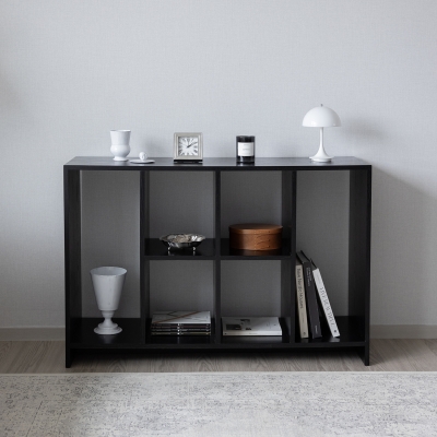 (11월특가) [단독최저] 커넥토리얼 앵글 북 쉘프 - 블랙 오크 (-11/30)