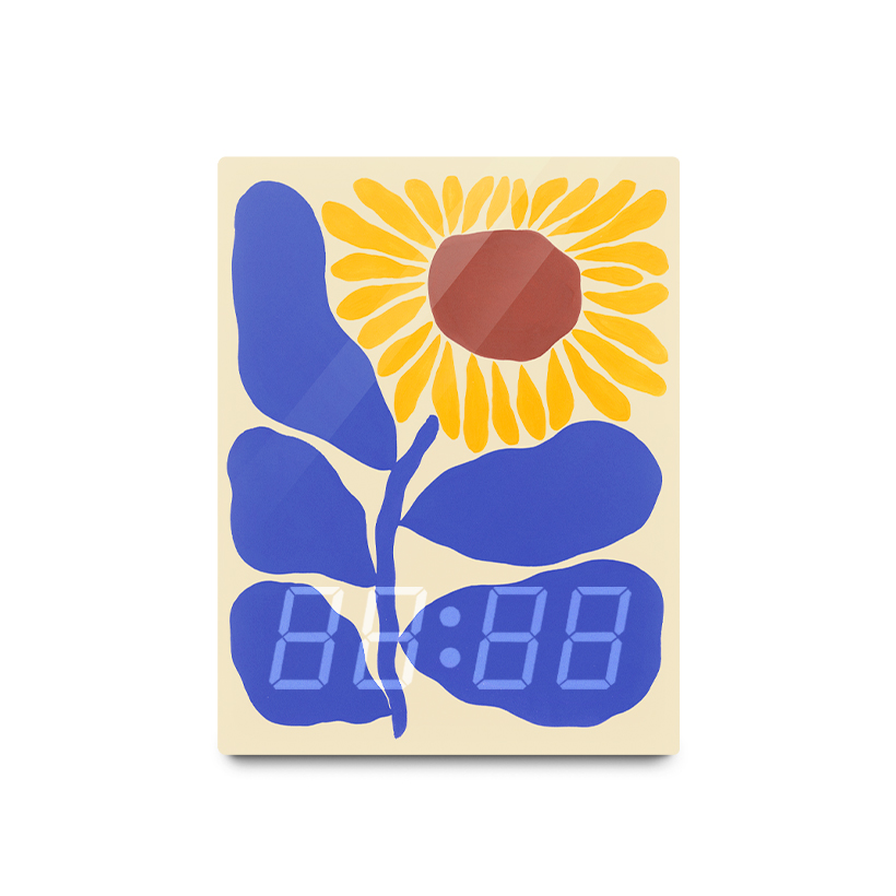 아티쉬 LED 시계 - 리브 리 Sunflower
