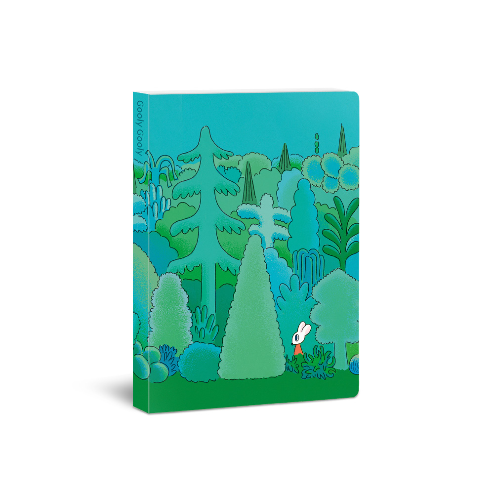 아티쉬 노트 - 굴리굴리 Blue forest