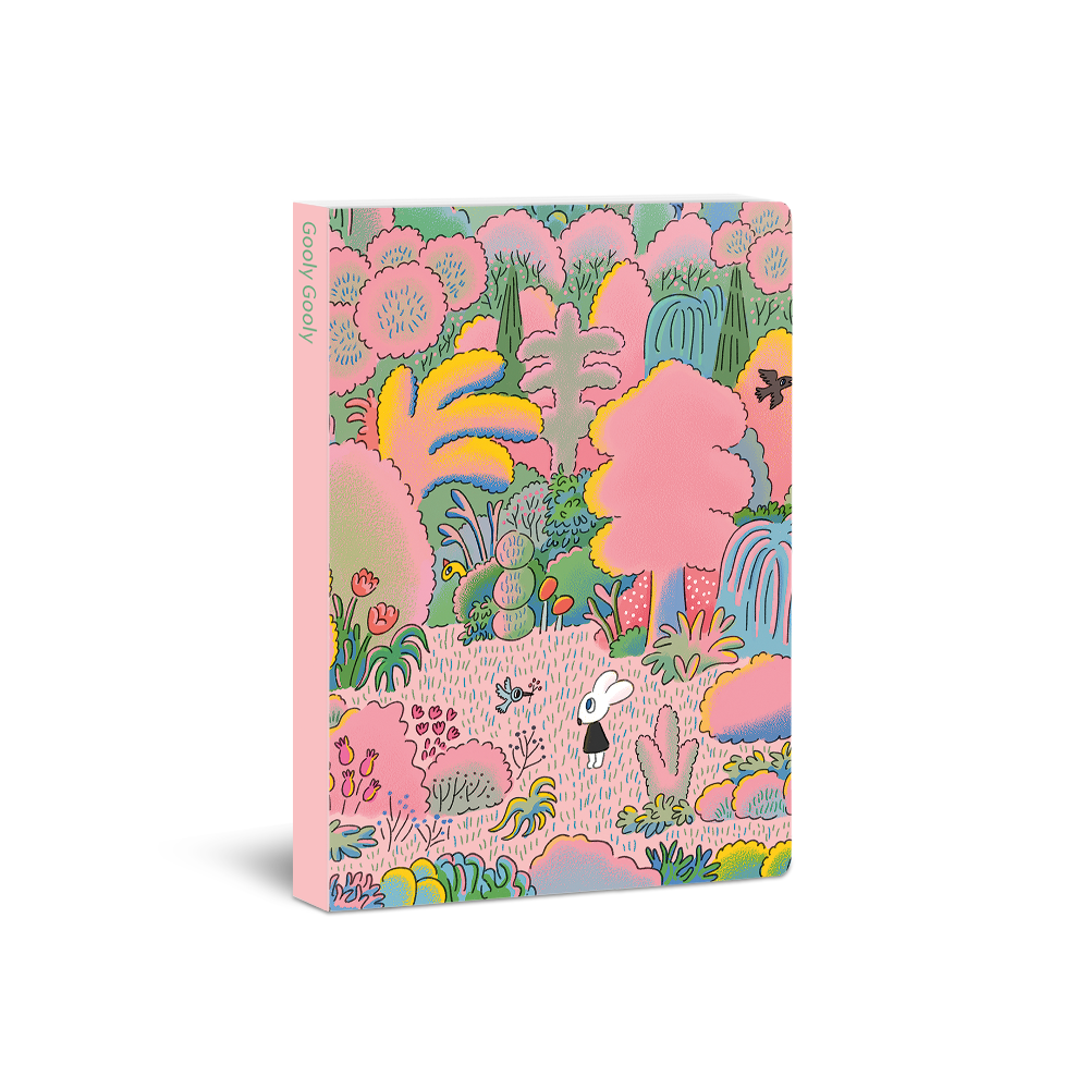 아티쉬 노트 - 굴리굴리 Pink forest