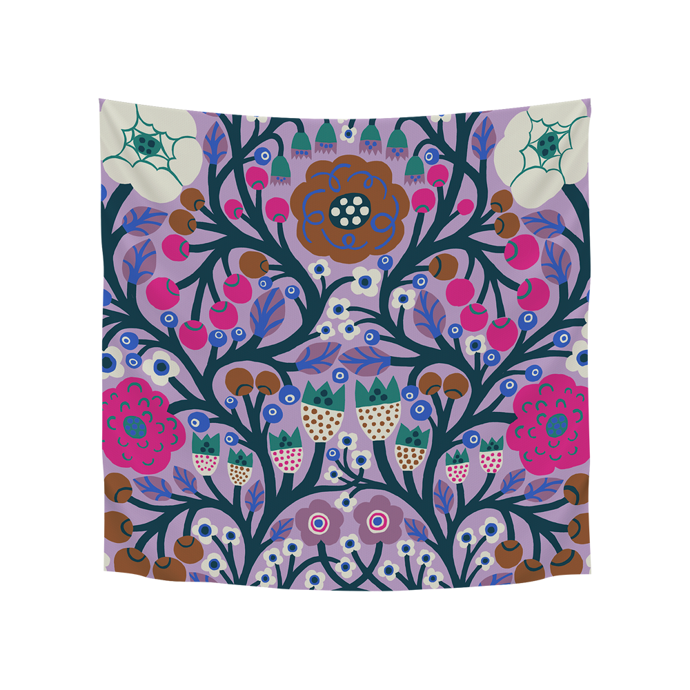 아티쉬 스카프 - 모니카 포스버그 Floral Language Synchronise