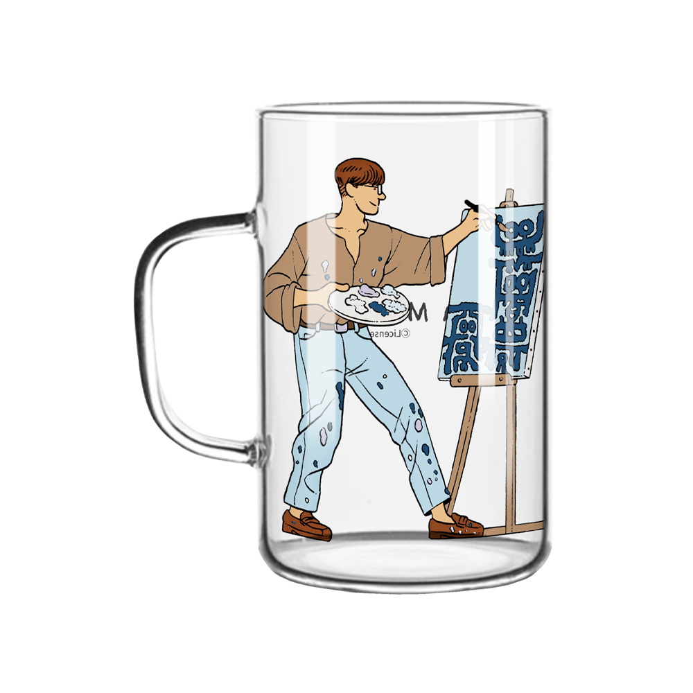 아티쉬 유리컵 - 일리야 밀스타인 Artist M