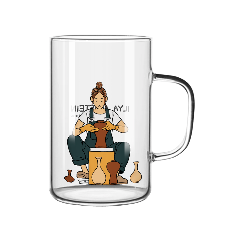 아티쉬 유리컵 - 일리야 밀스타인 Artist W