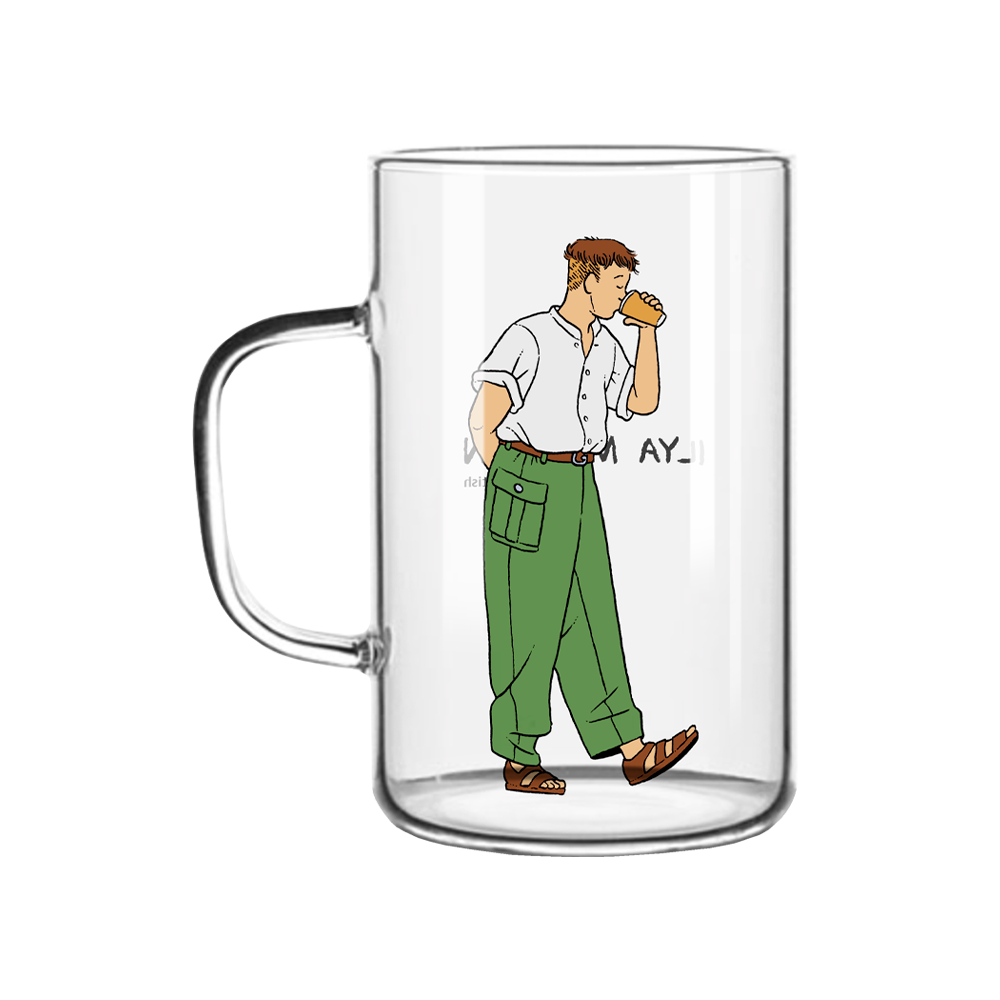 아티쉬 유리컵 - 일리야 밀스타인 Drinking M