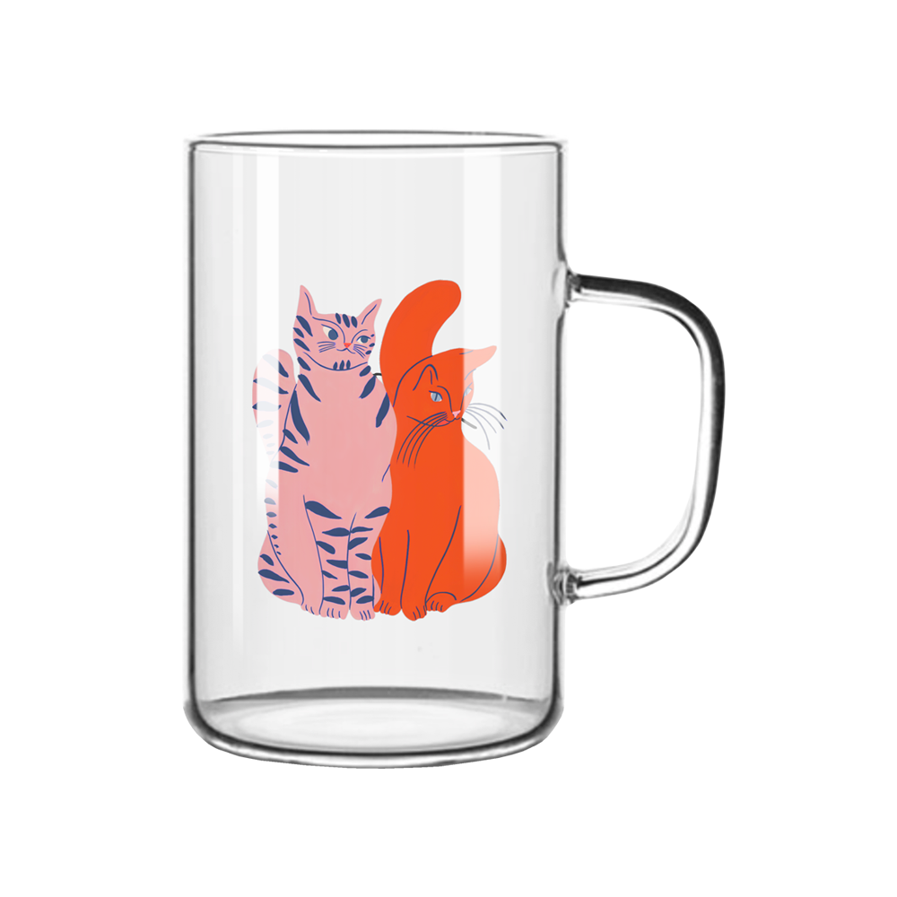 아티쉬 유리컵 - 아가트 싱어 Pink pair