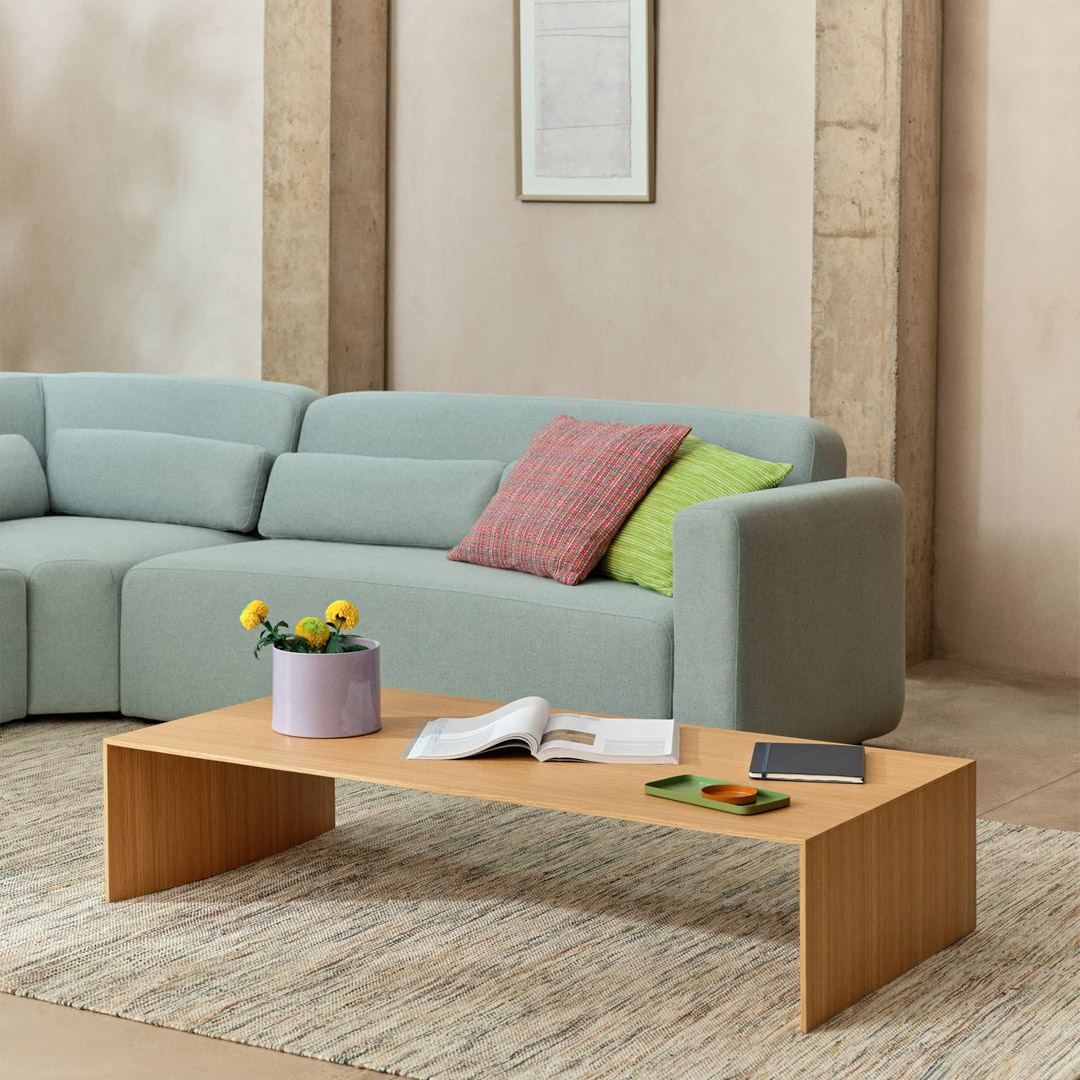 (1월특가) [단독쿠폰] 케이브홈 LITTO 리토 소파테이블 (오크) 140x70cm (-2/2)