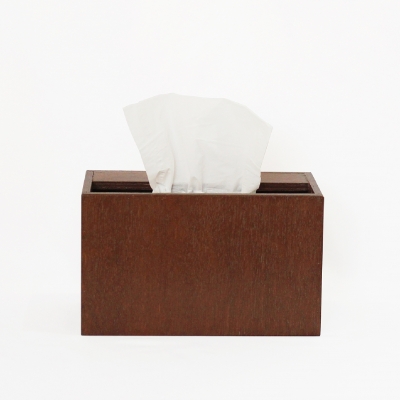 [토튼] 앵글 우드 티슈 케이스
