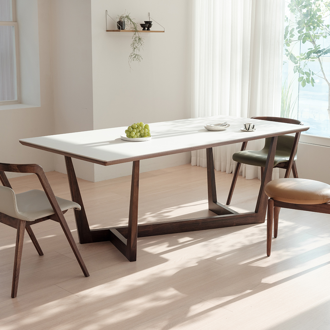 (1월특가) 우드올렌스 퓨로 리프 세라믹식탁