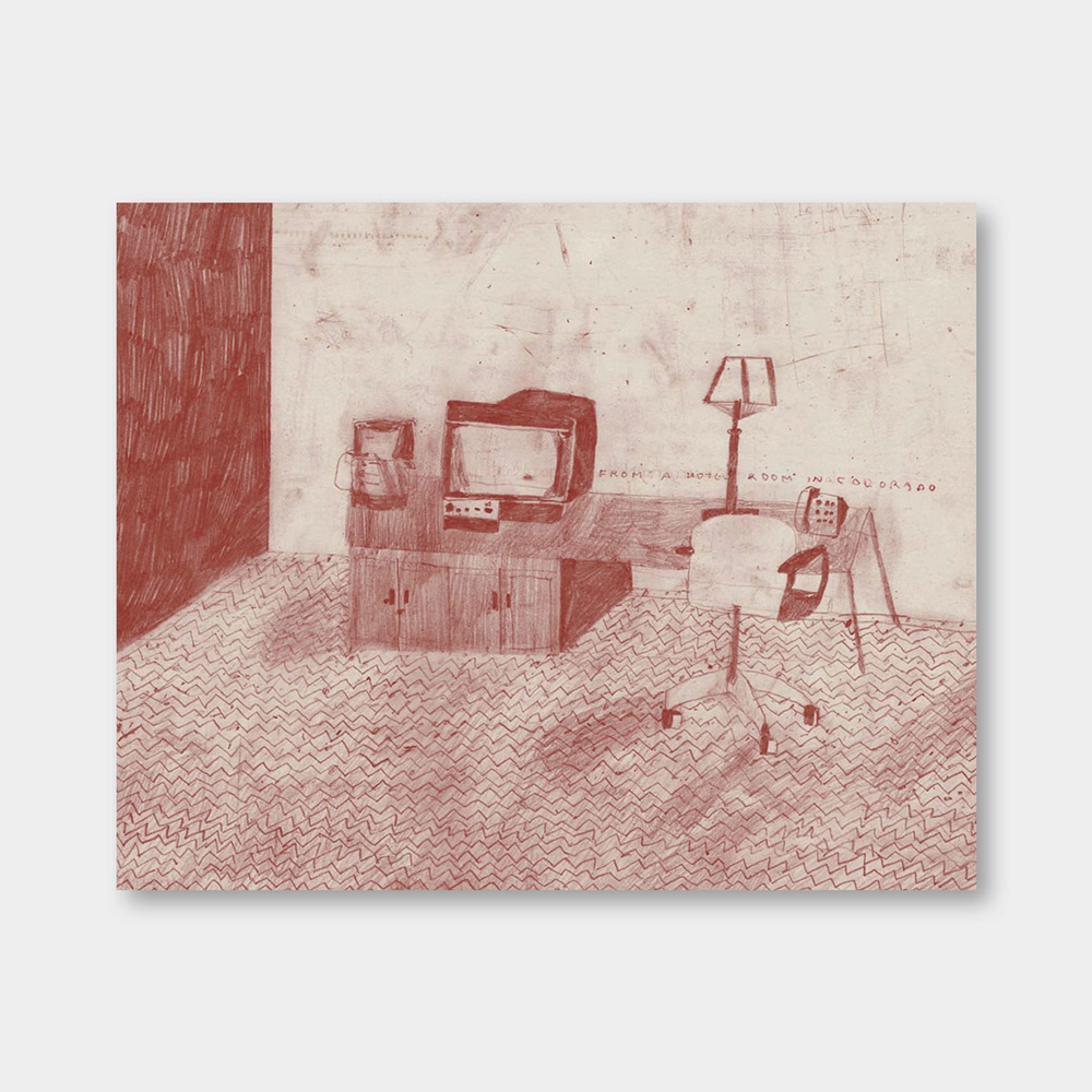 오픈에디션 / 파인리틀데이 / FROM A HOTEL ROOM IN COLORADO 포스터 (액자포함)