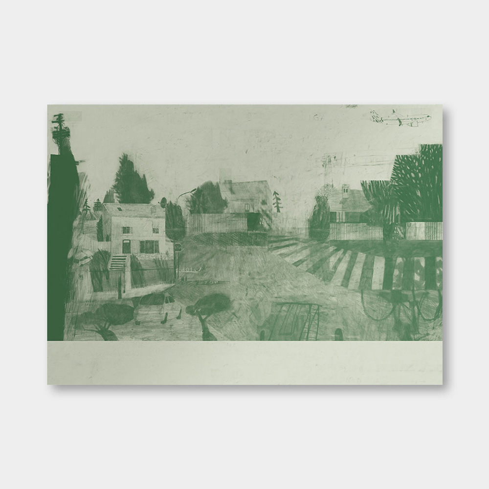 오픈에디션 / 파인리틀데이 / WHILE YOU WERE SLEEPING 포스터 (액자포함)