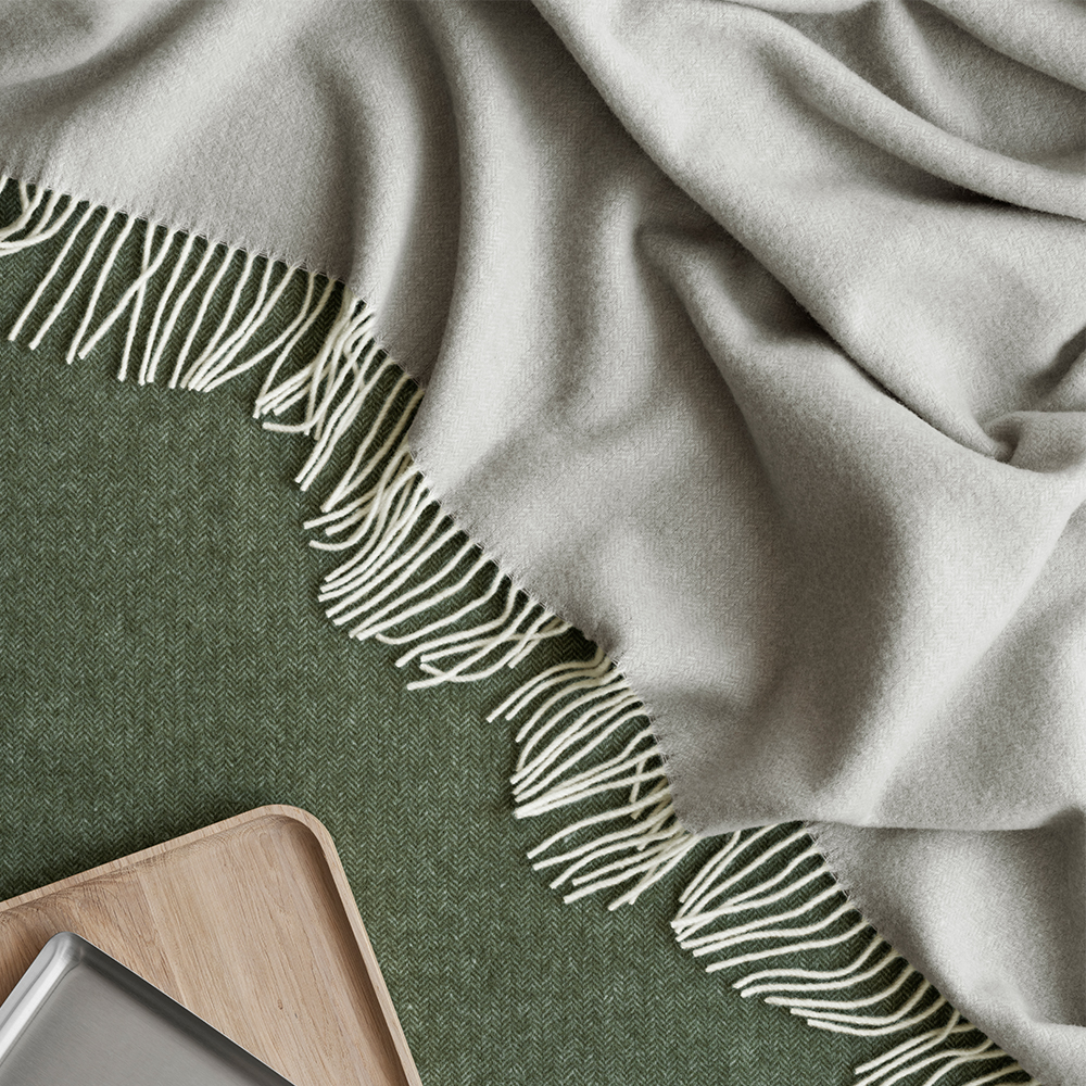 블로무스 핀호 메리노 울 담요 130x200cm 3colors