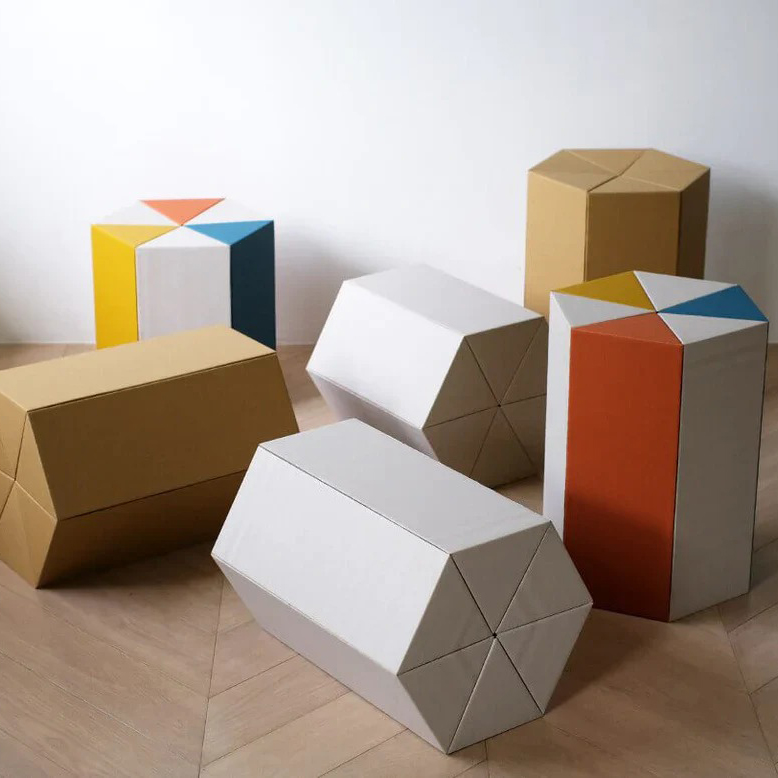 스툴 - Riki Stool (White color)