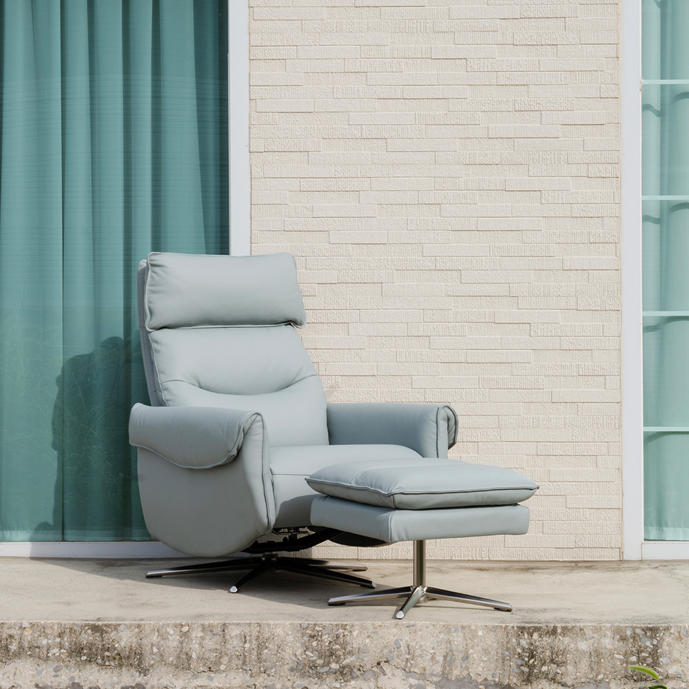 (11월특가) [파찌홈] 아르노 1인용 수동형 리클라이너 소파 안락 의자 라운지 체어 (-11/30)